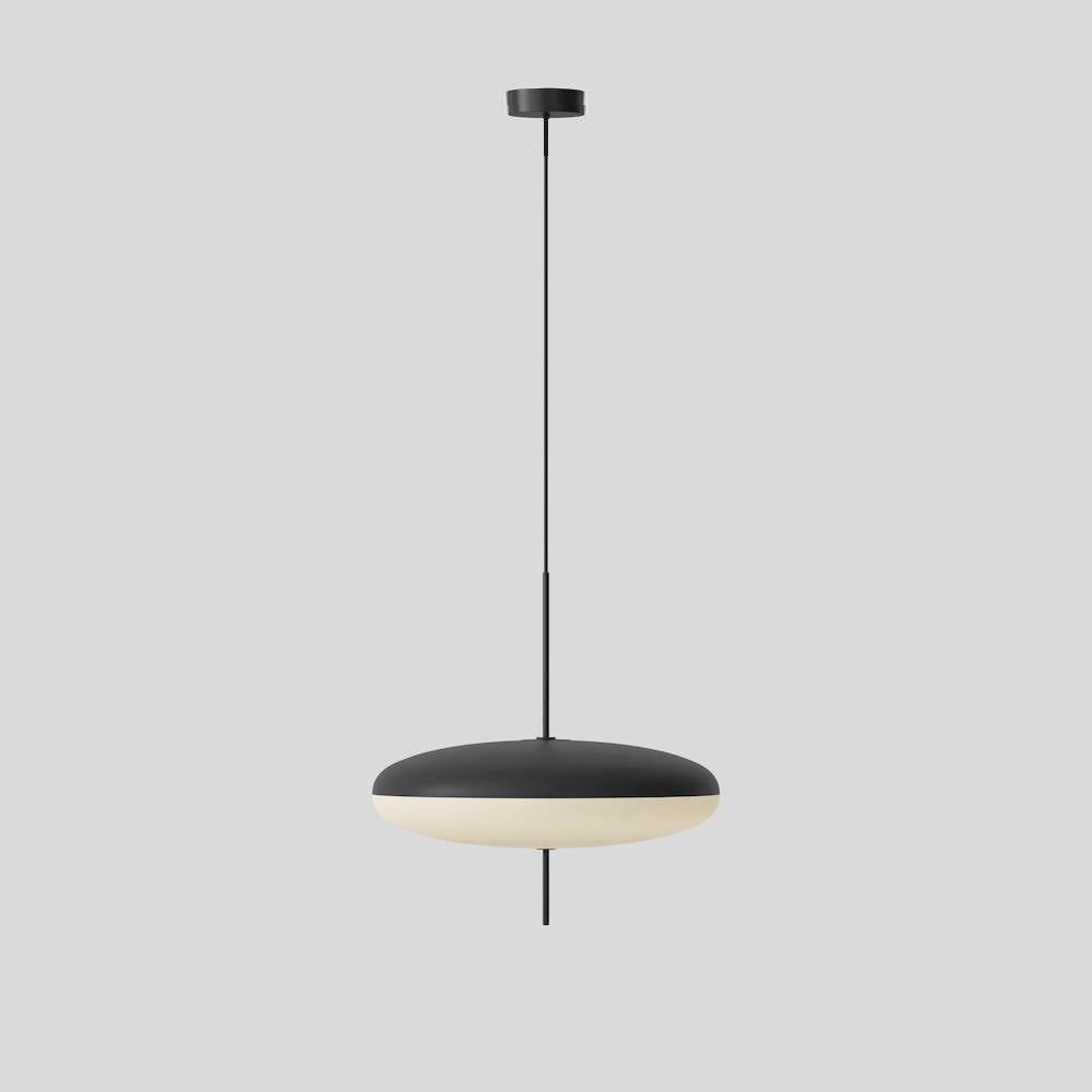 Belthorim | Opaliseret disk silhuet minimalistisk pendellampe