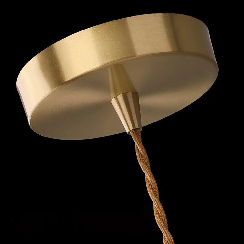 Vellum | Nordisk lagdelt opak glas drop pendellampe