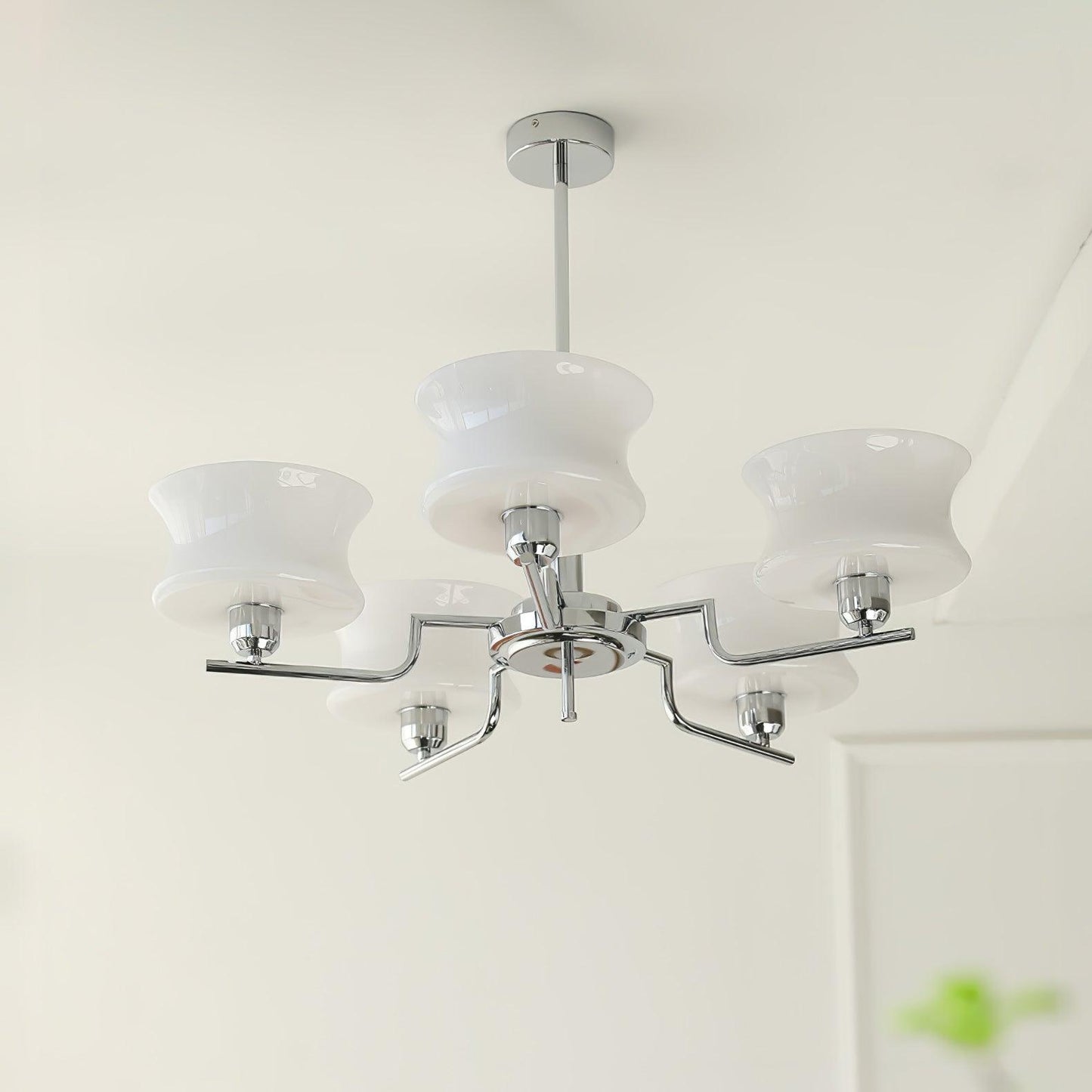 Kendroma | Antik-inspireret buet globus glas loftslampe  
