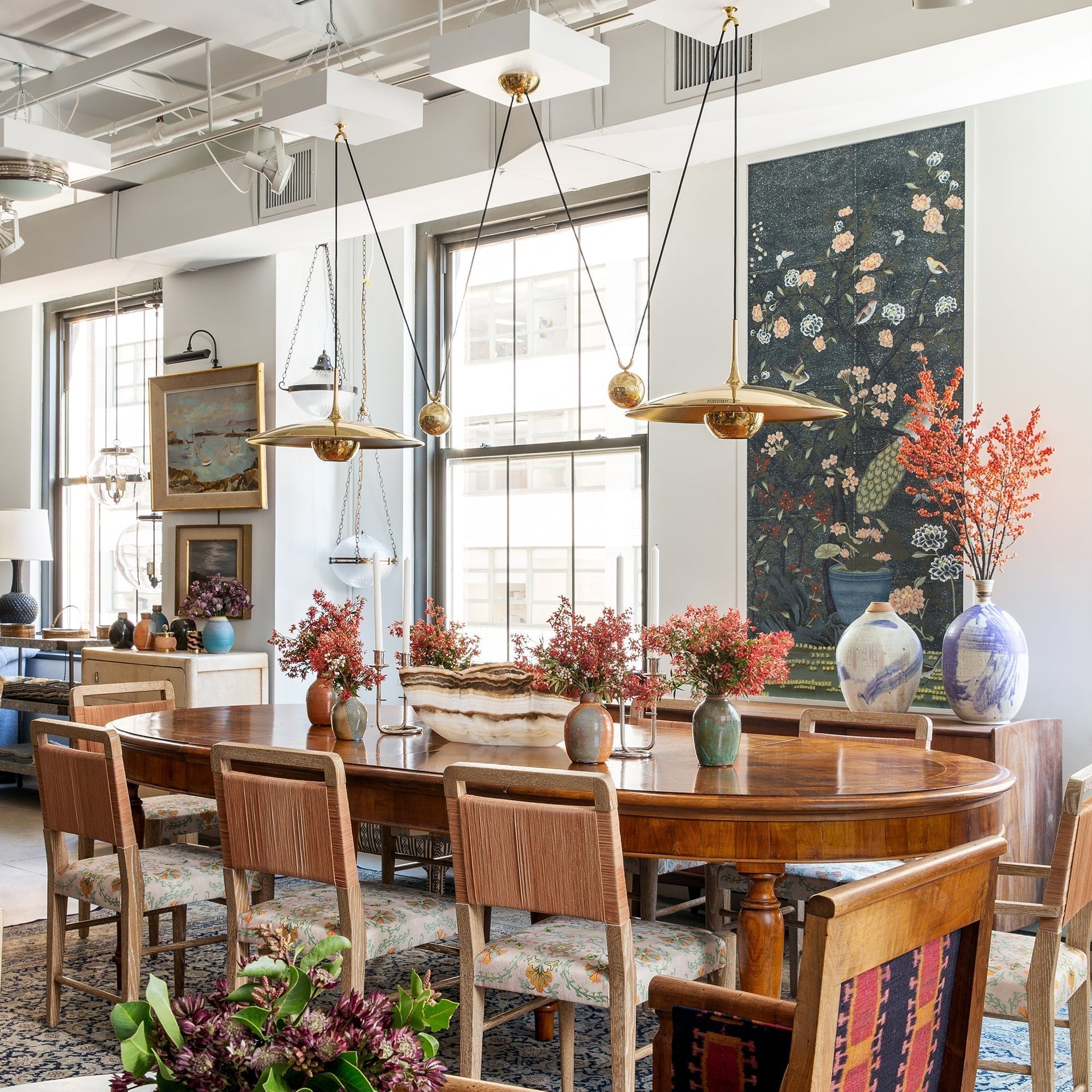 Zandorox | Dome Midcentury Counterweight Pendant Light