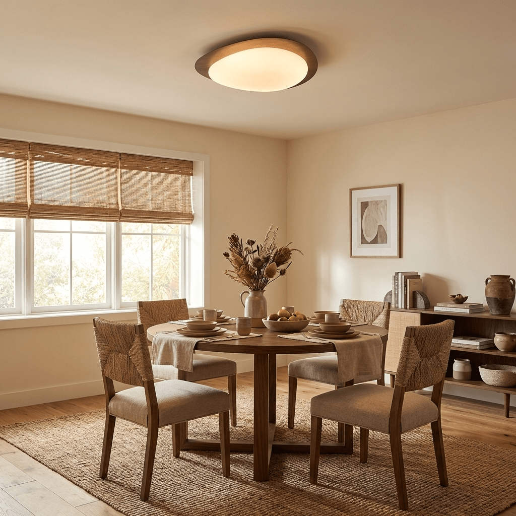 Elenorris | Skulpturel Pebble Silhuet Indbygningsloftlampe
