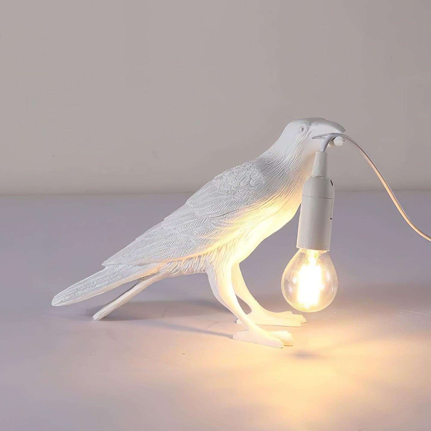 Bristhow | Gotisk Skulpturel Fuglekrage Bordlampe
