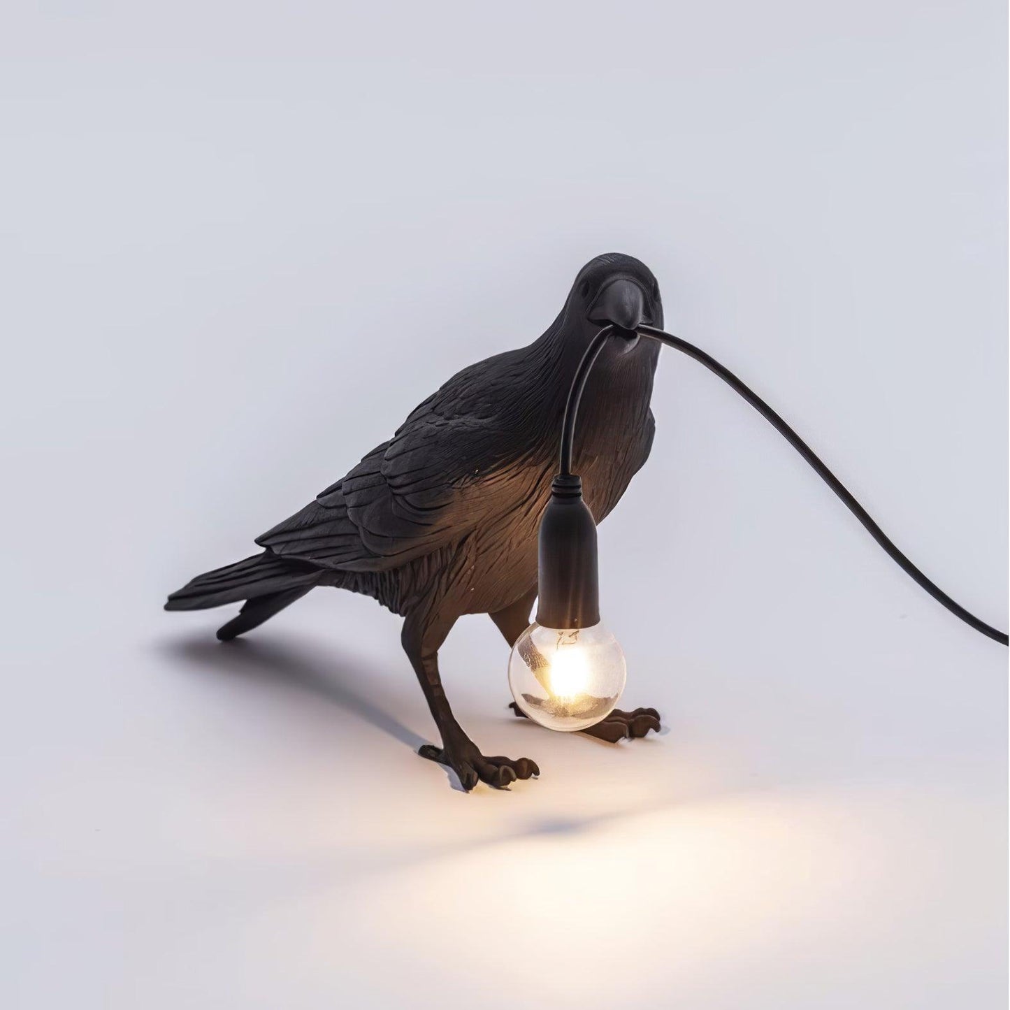 Bristhow | Gotisk Skulpturel Fuglekrage Bordlampe