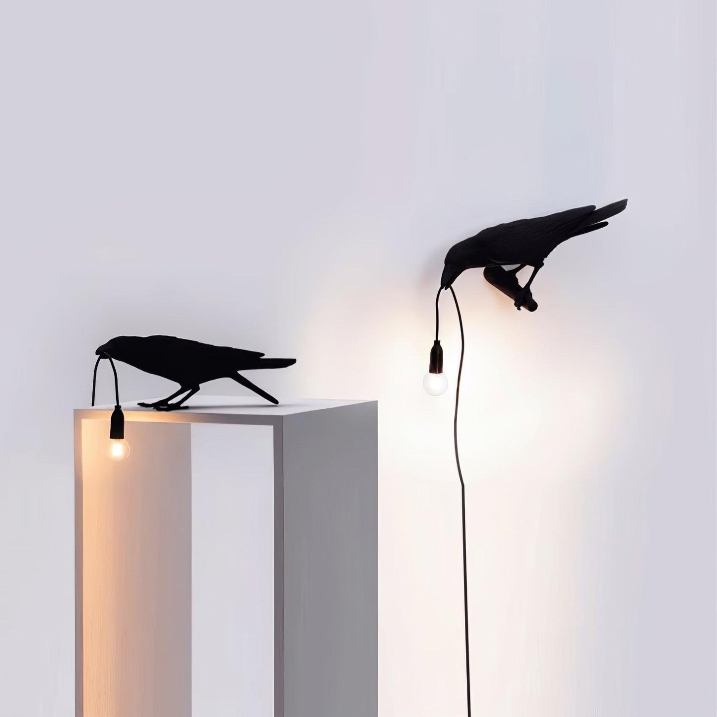 Bristhow | Gotisk Skulpturel Fuglekrage Bordlampe