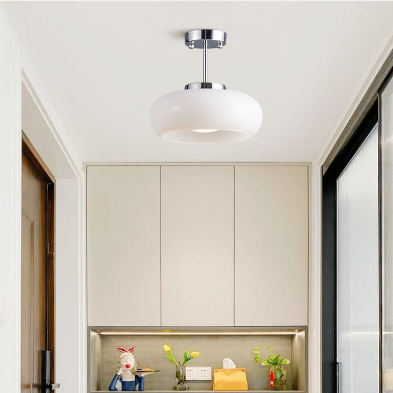 Vitrea | Retro blank kuppel semi-flush loftslampe