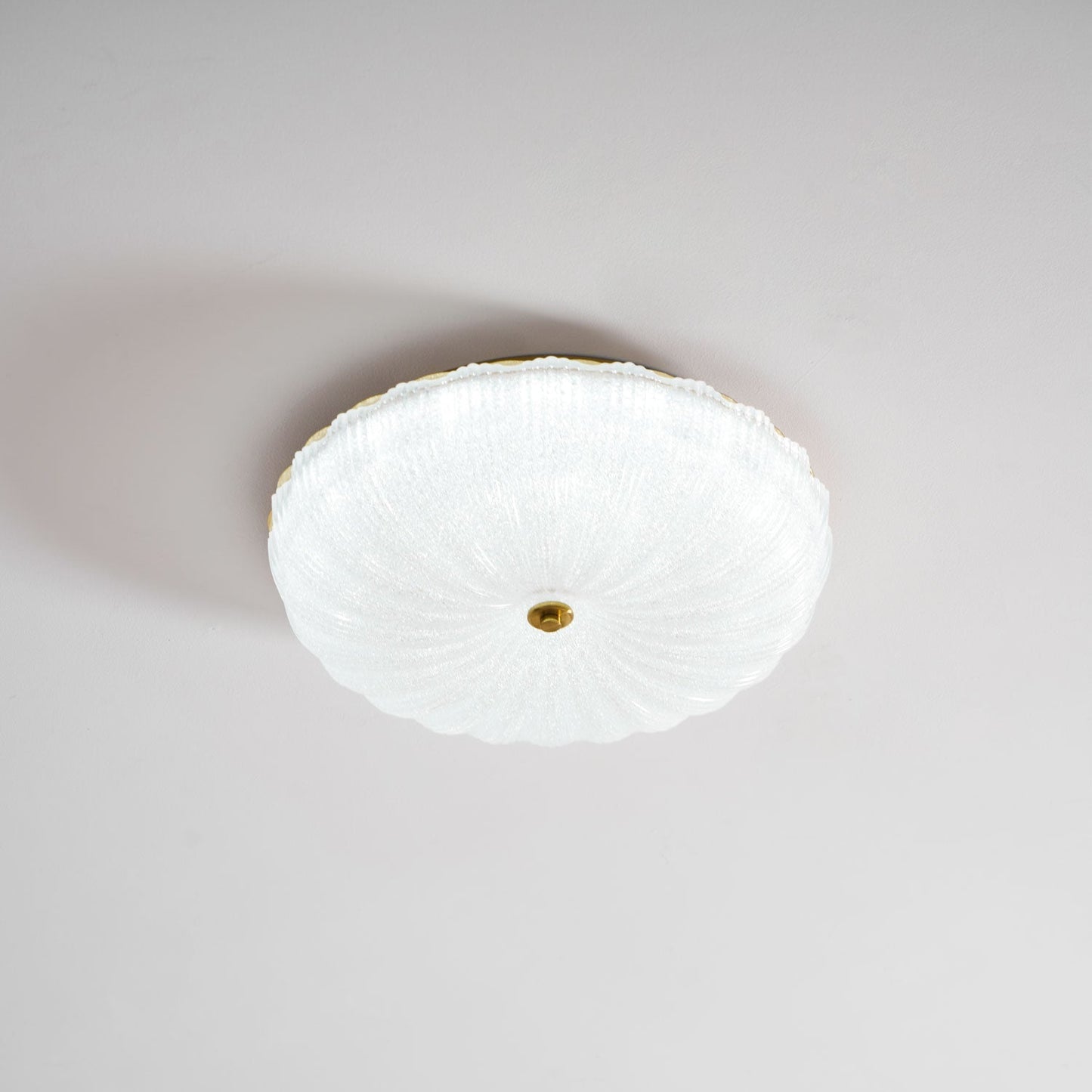 Kendrovia | Nordisk Ribbede Skinnende Glas Loftlampe