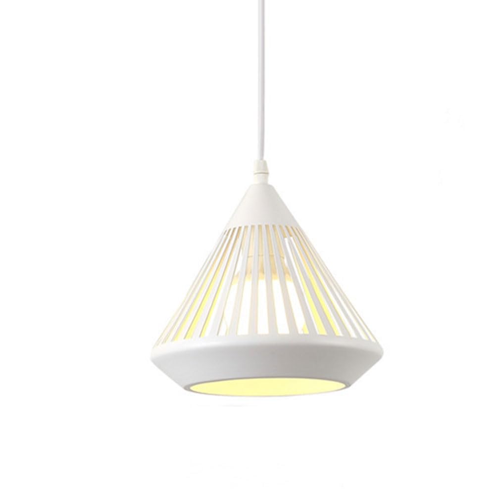 Nyvold | Minimalistisk konisk ribbet glas metalpendel