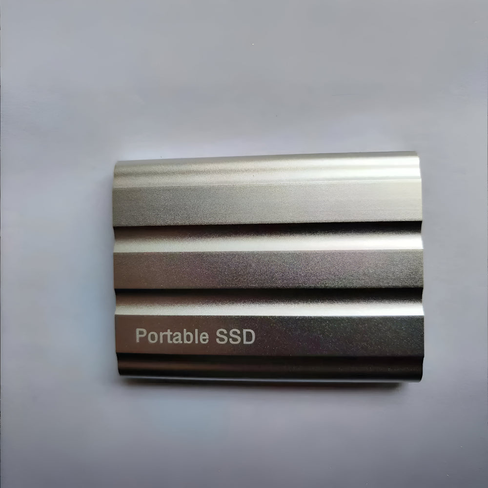Kompakt metal kabinet bærbar ekstern SSD lagerenhed  