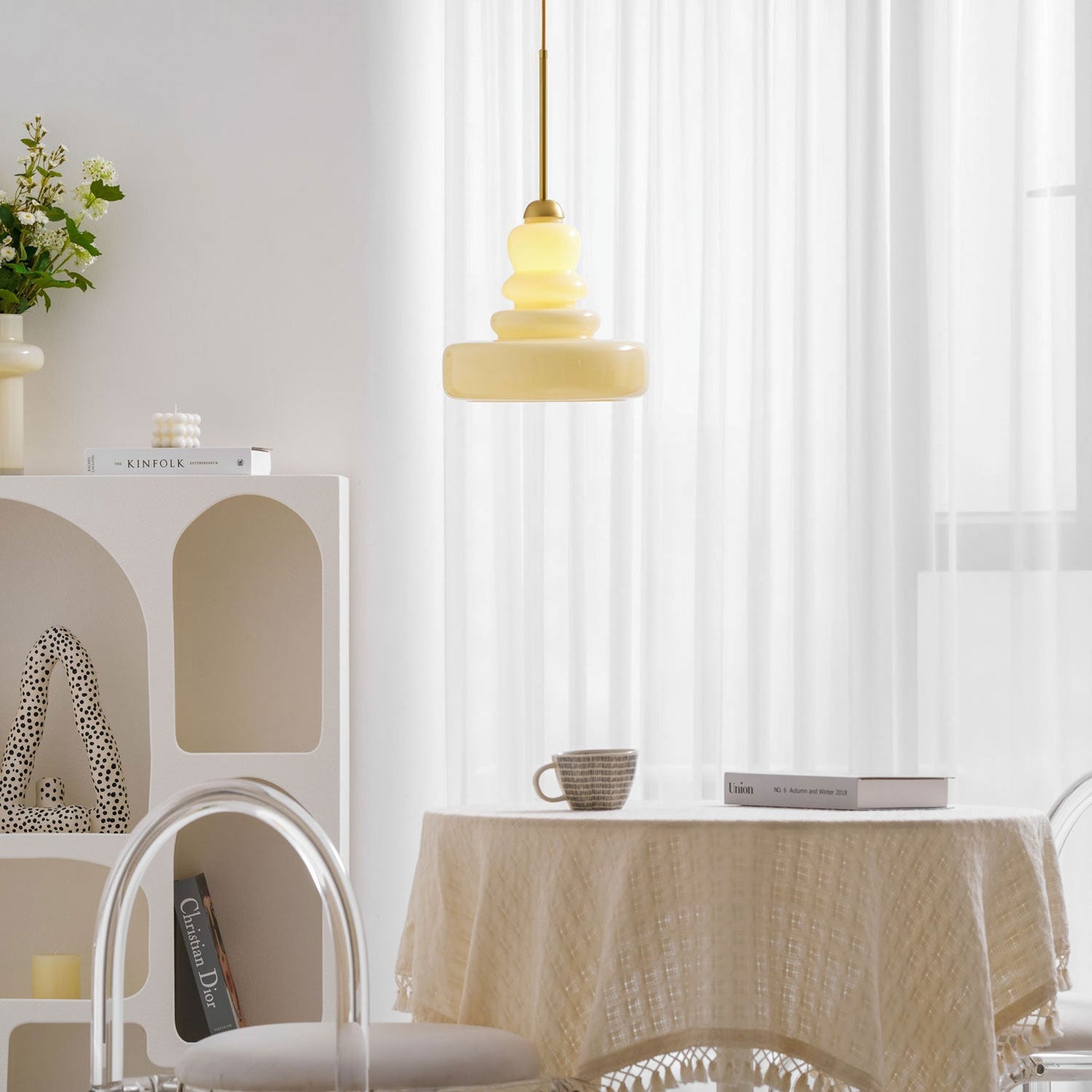 Kestrelle | Traditionel kuppelformet glaspendel  