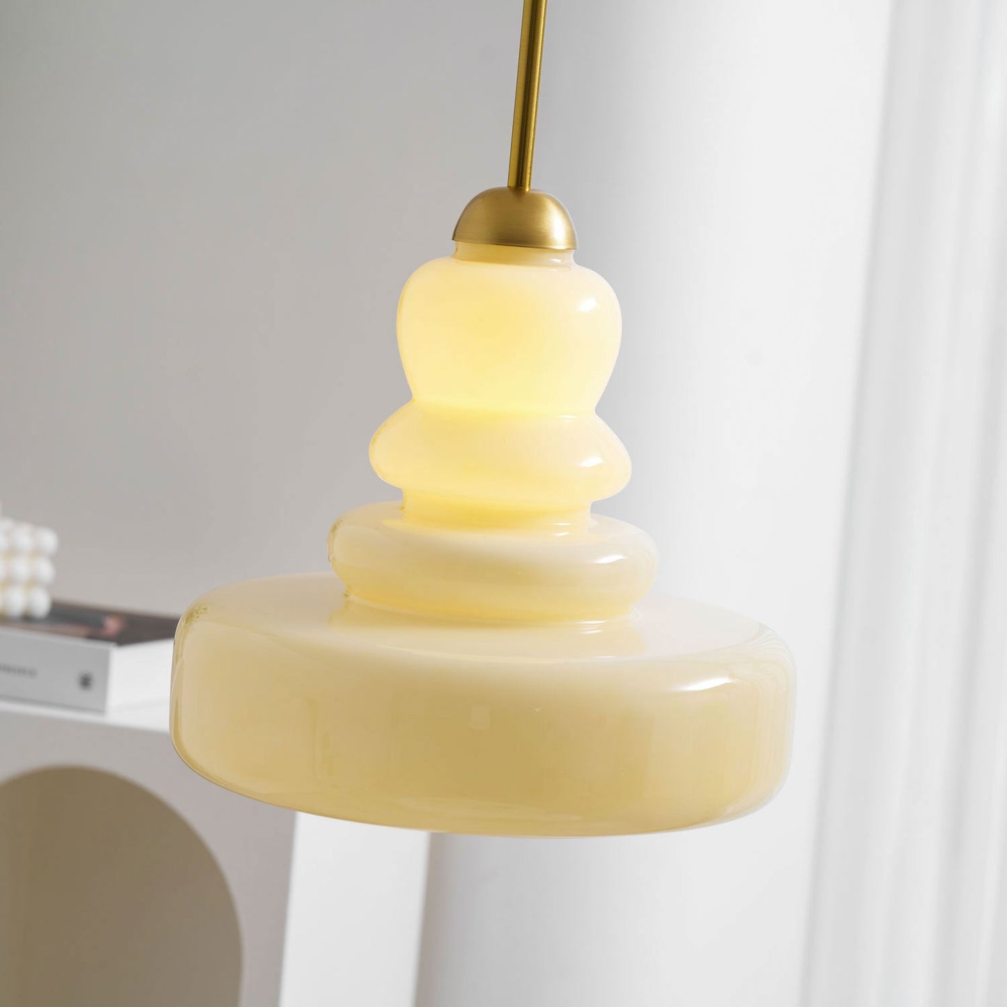 Kestrelle | Traditionel kuppelformet glaspendel  