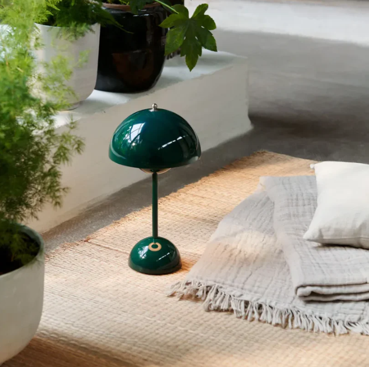 Slank minimalistisk skandinavisk touch-kontrol dæmpbar bordlampe