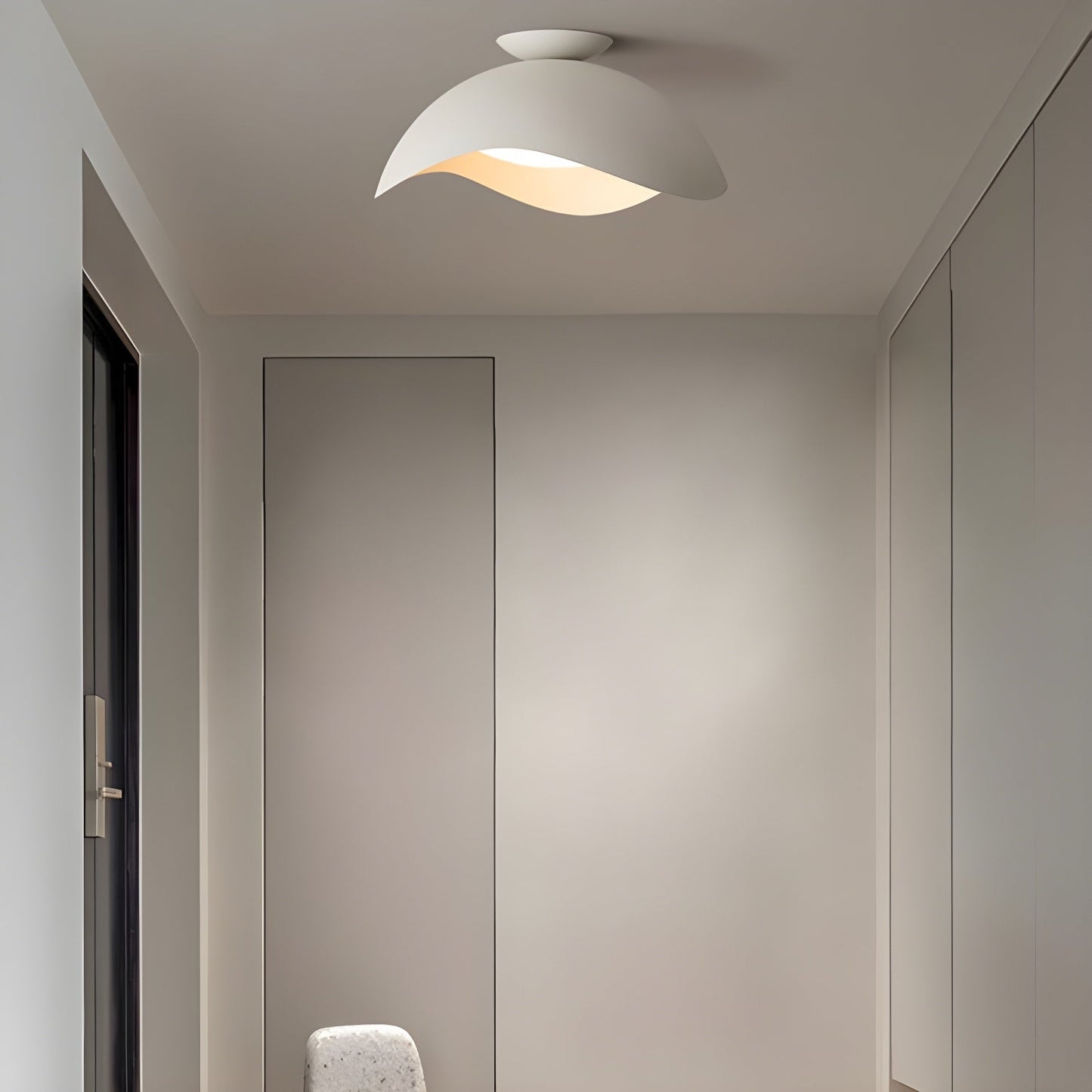 Lyraen | Nordisk bølgesilhuet integreret LED loftslampe