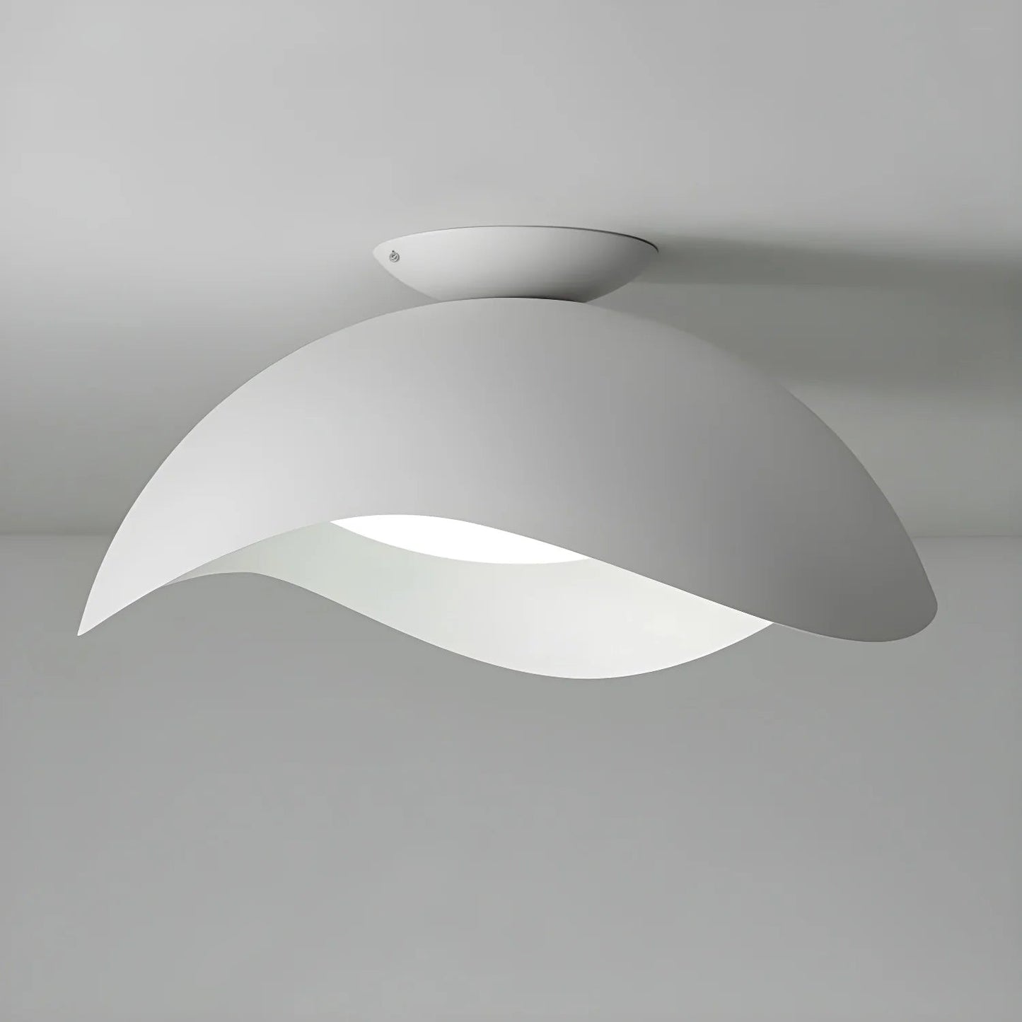 Lyraen | Nordisk bølgesilhuet integreret LED loftslampe