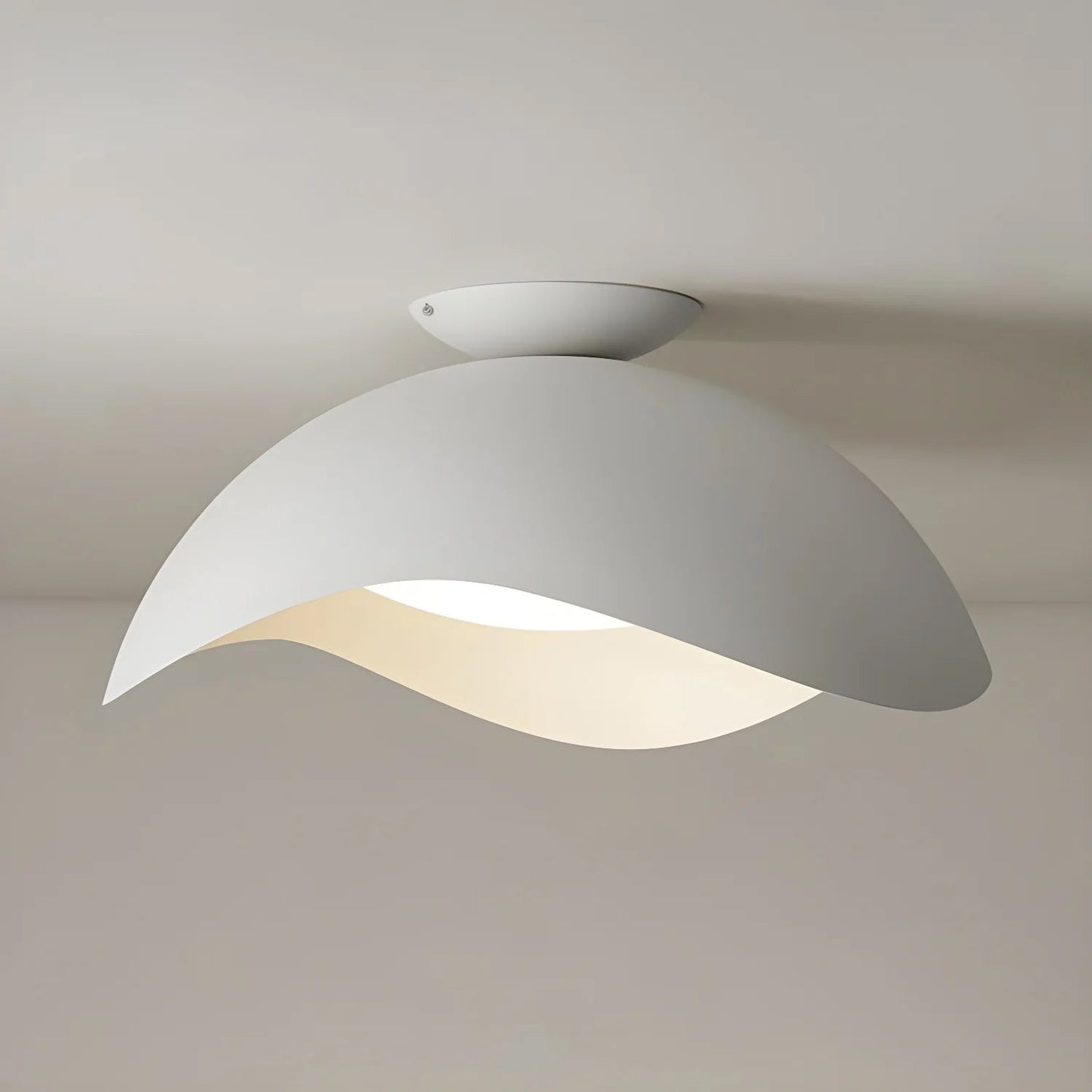 Lyraen | Nordisk bølgesilhuet integreret LED loftslampe