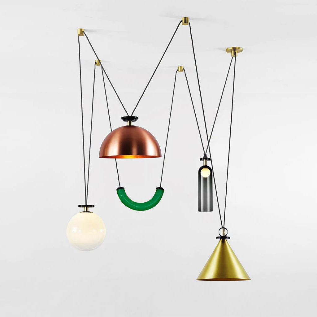 Vondisur | Minimalistisk geometrisk modulær pendellampe