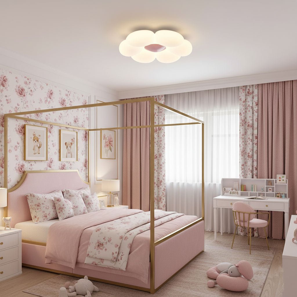 Kaledrin | Blomstret silhuet blomstrende indbygget loftslampe  