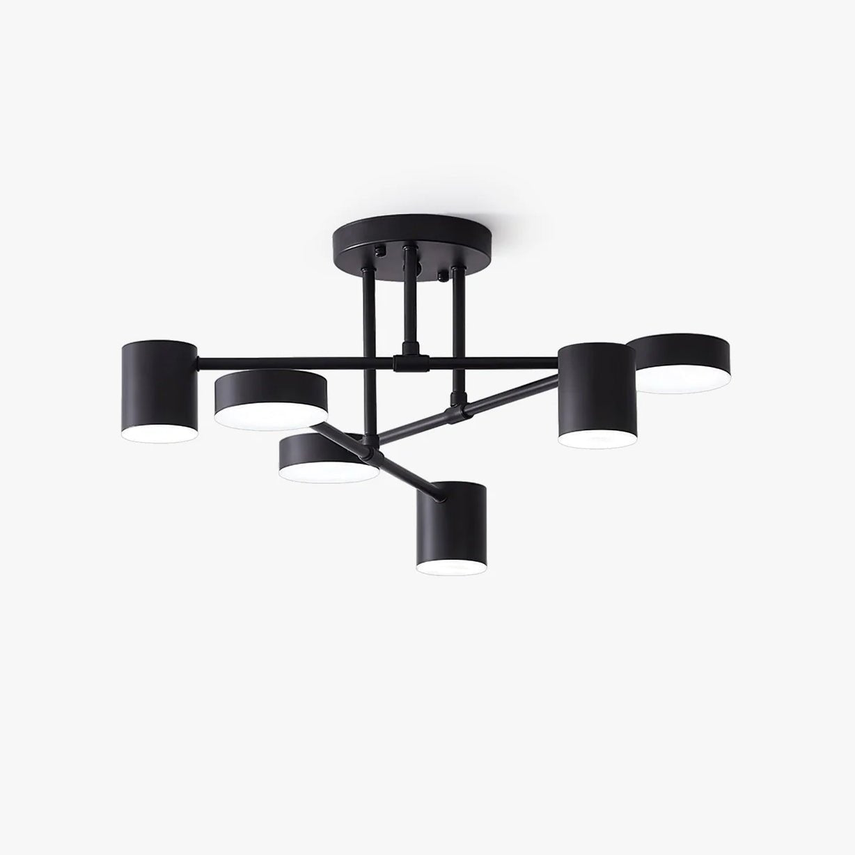 Lyrixen | Minimalistisk akryl geometrisk Sputnik loftslampe