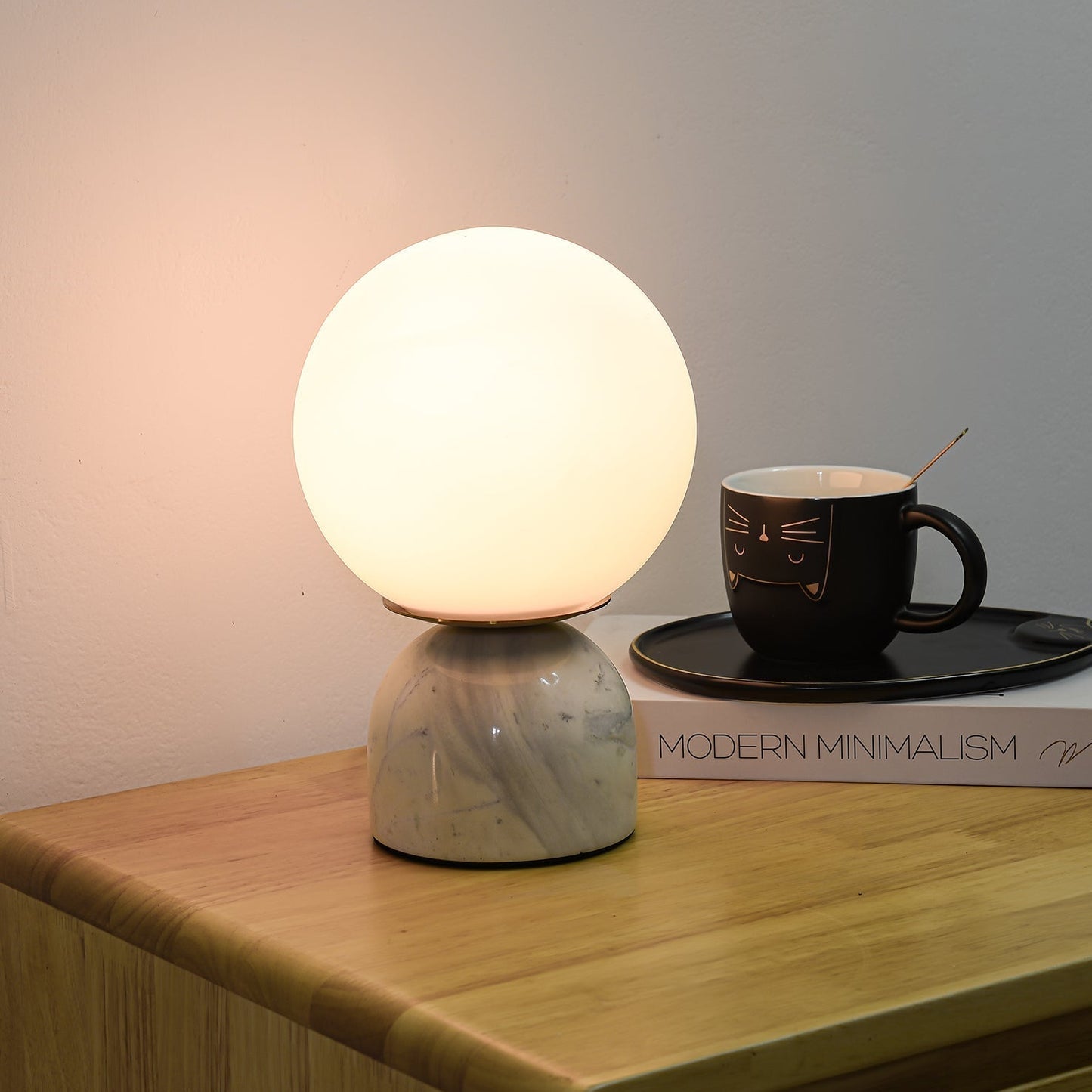 Kendroct | Minimalistisk lysende kugle accent bordlampe