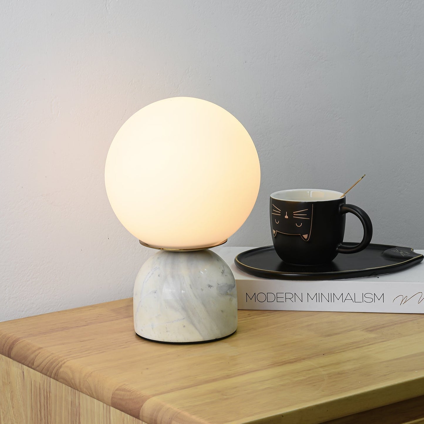 Kendroct | Minimalistisk lysende kugle accent bordlampe