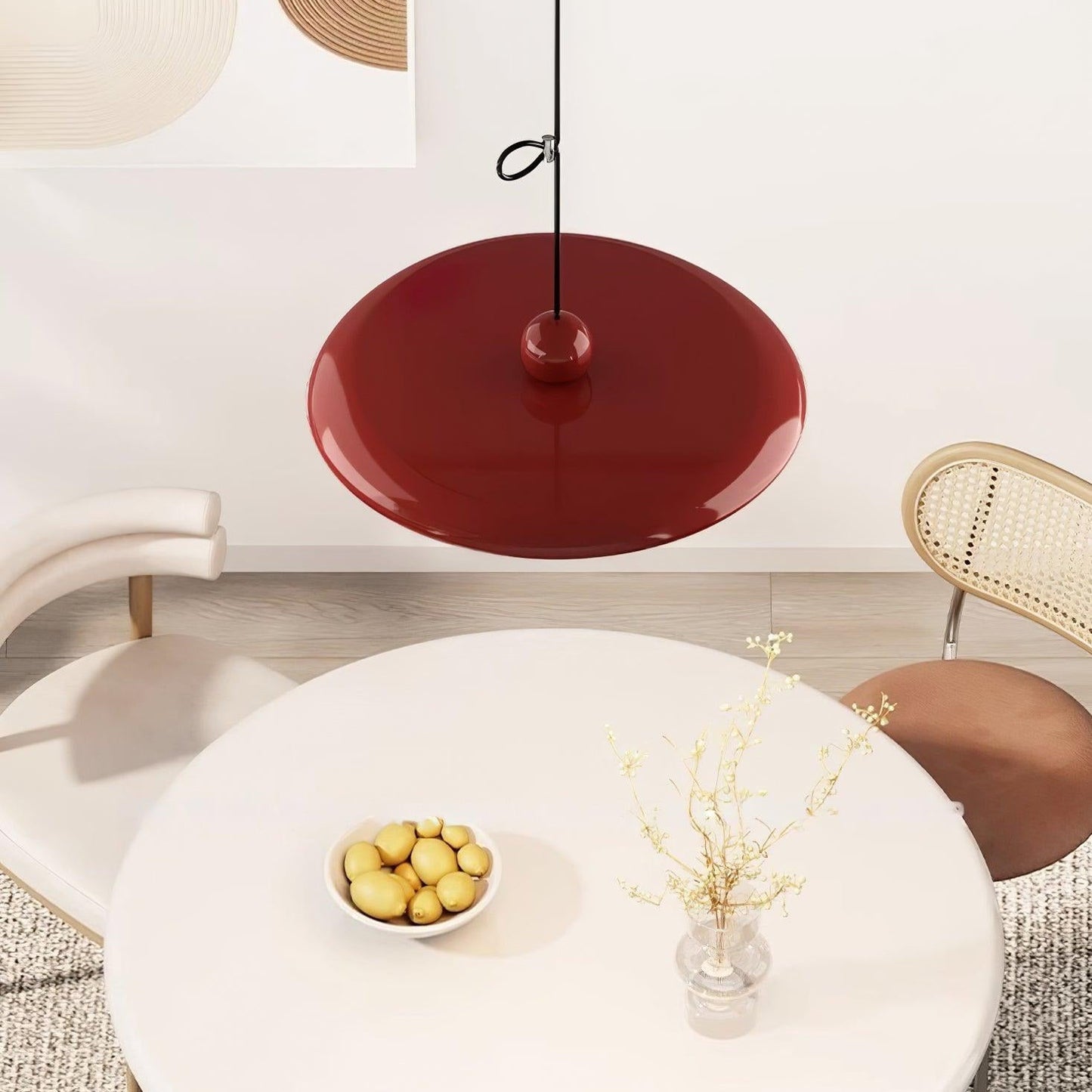 Aris | Morandi-inspireret justerbar svingarm pendellampe
