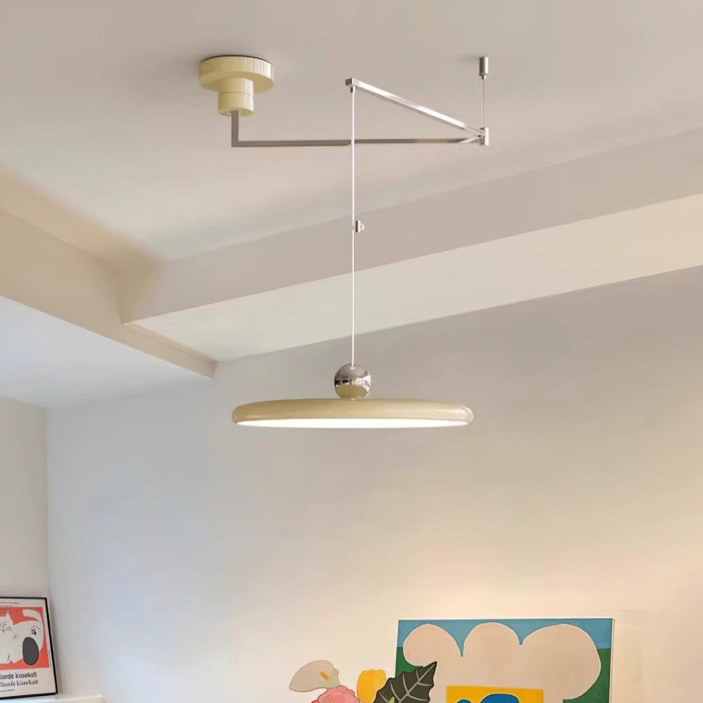 Aris | Morandi-inspireret justerbar svingarm pendellampe