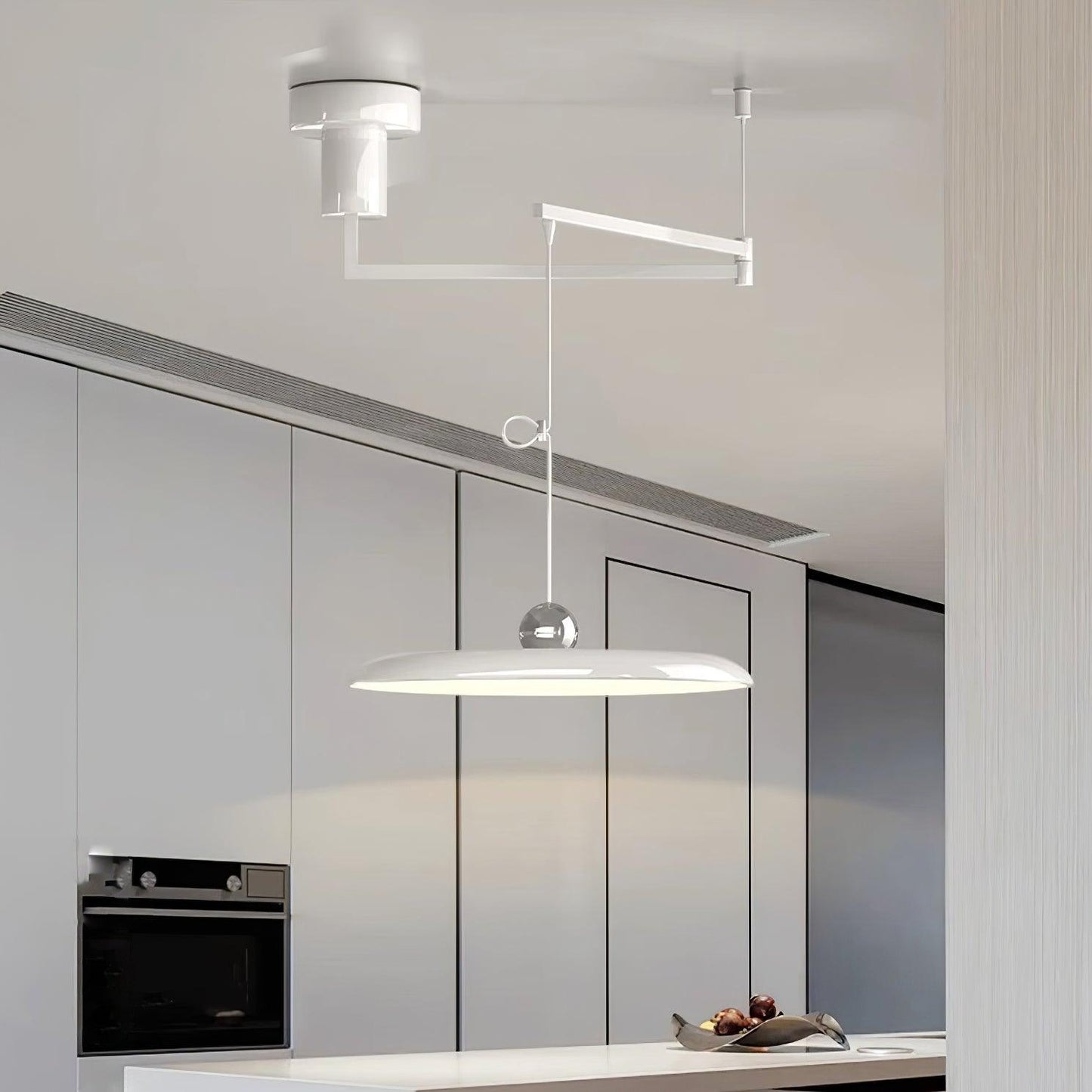 Aris | Morandi-inspireret justerbar svingarm pendellampe