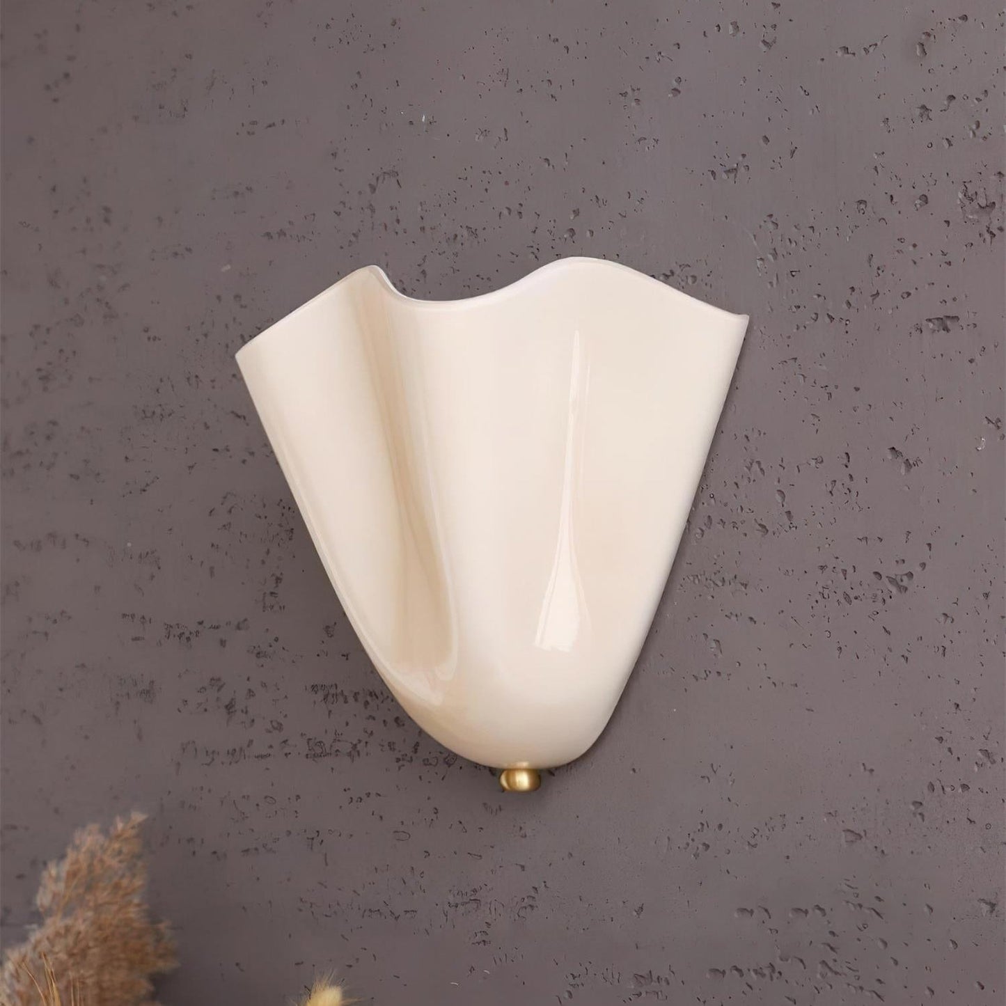 Nivalis | Sofistikeret alabaster silhuet væglampe