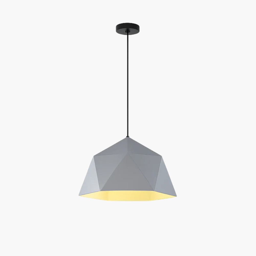 Verovei | Moderne geometrisk diamantbur metal pendellampe