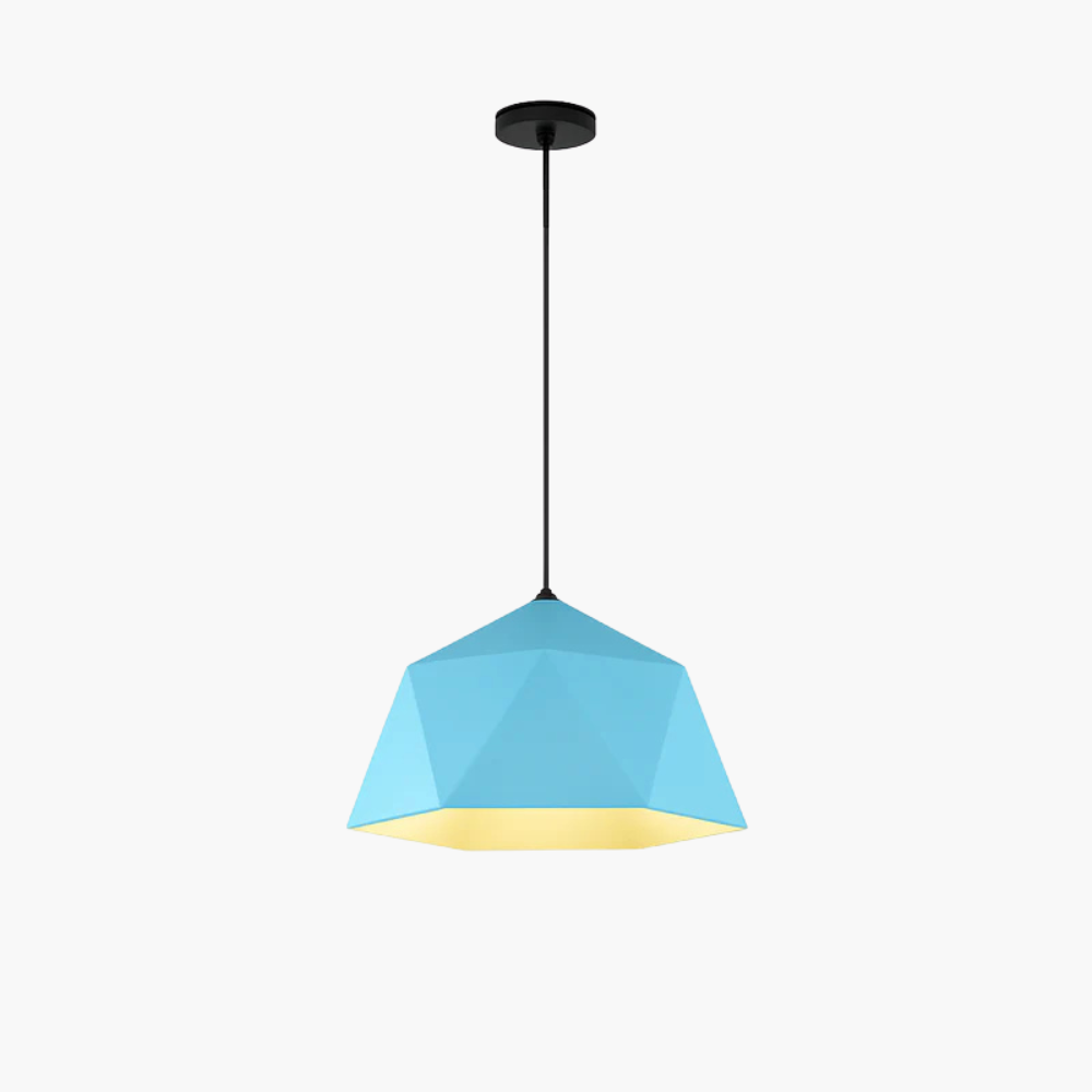 Verovei | Moderne geometrisk diamantbur metal pendellampe