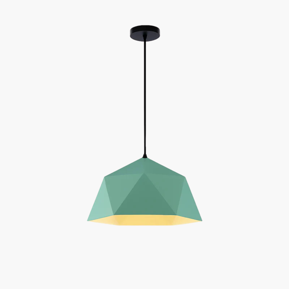Verovei | Moderne geometrisk diamantbur metal pendellampe