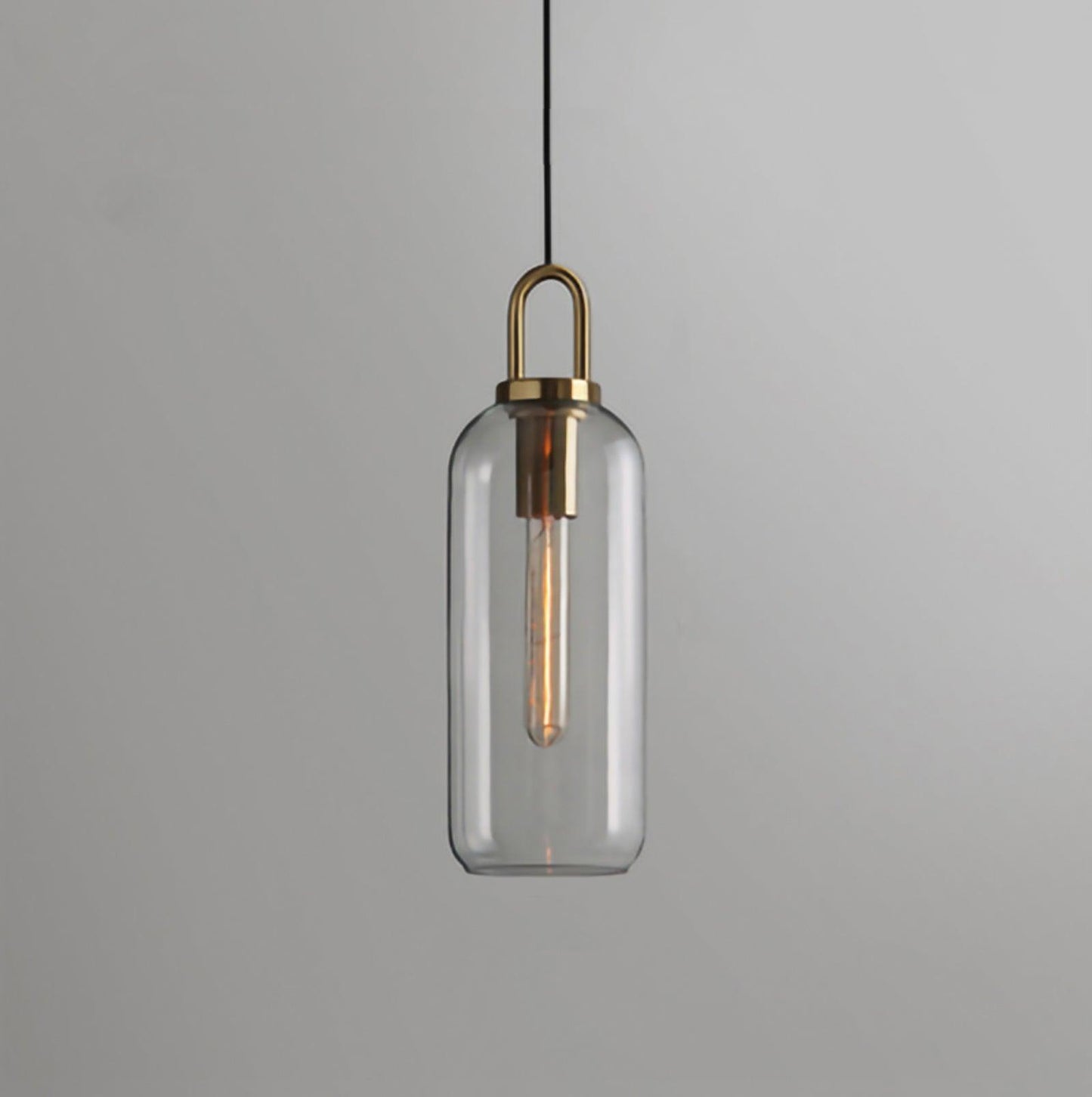 Kyntara | Moderne asymmetrisk elliptisk glas pendellampe