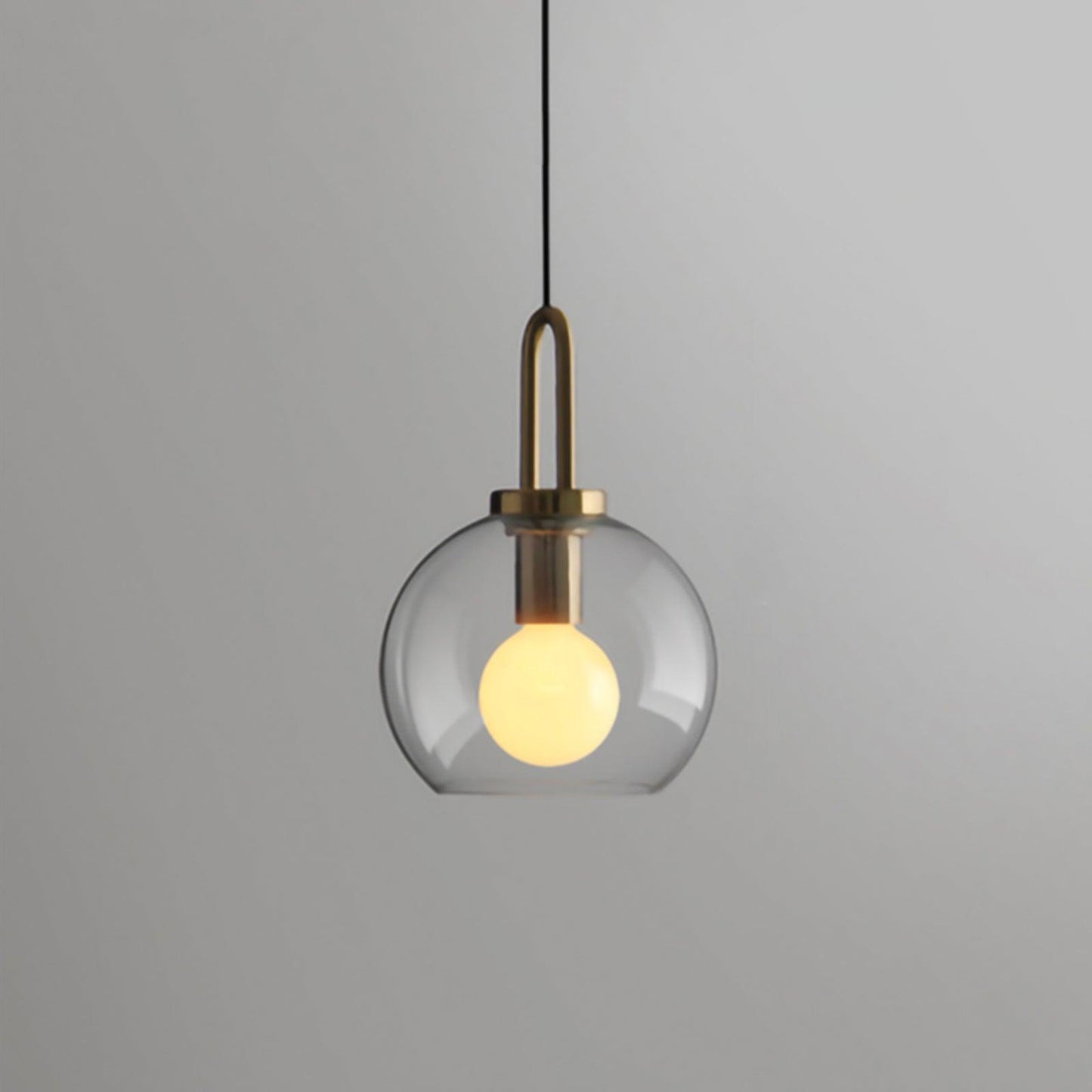 Kyntara | Moderne asymmetrisk elliptisk glas pendellampe