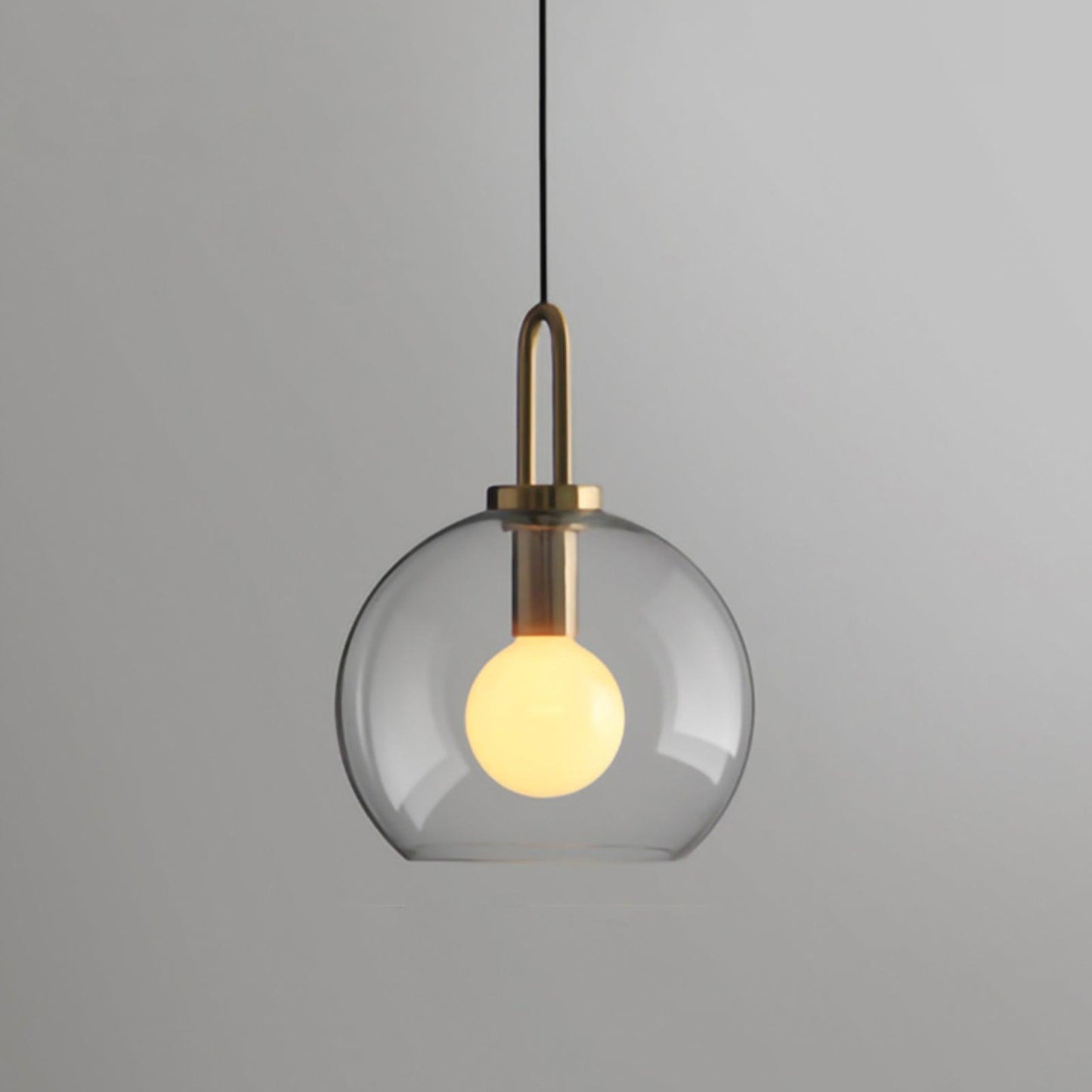 Kyntara | Moderne asymmetrisk elliptisk glas pendellampe
