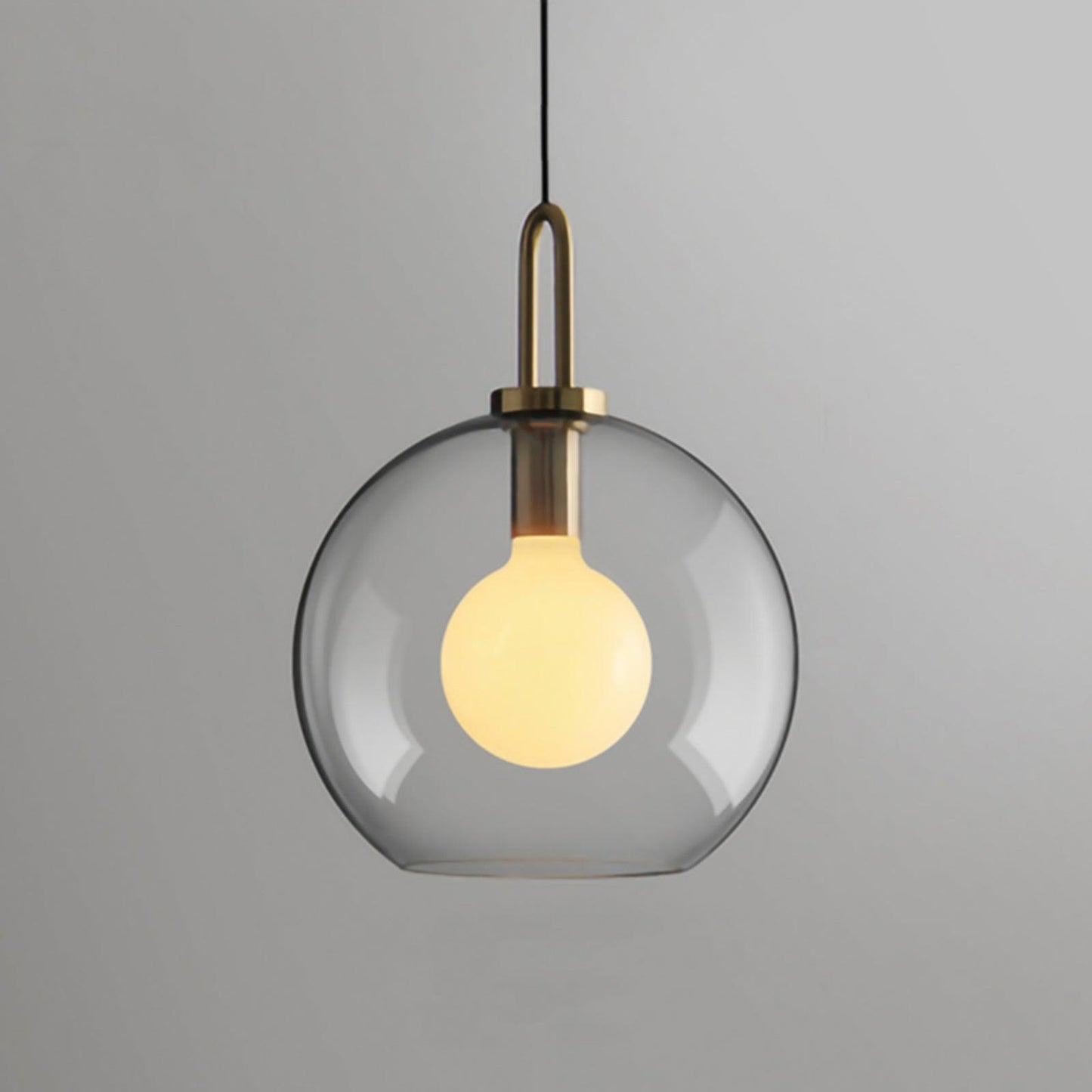 Kyntara | Moderne asymmetrisk elliptisk glas pendellampe
