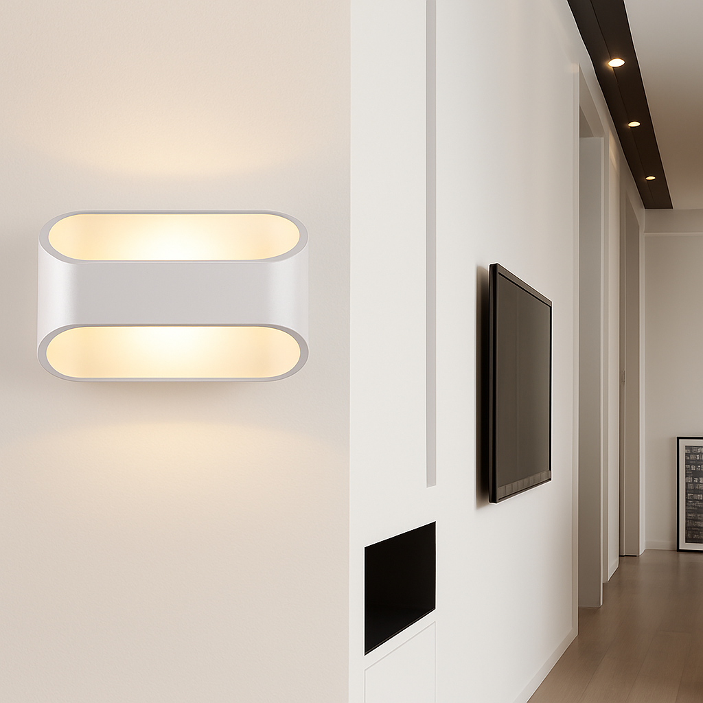 Virello | Moderne minimalistisk aluminium vægarmatur væglampe