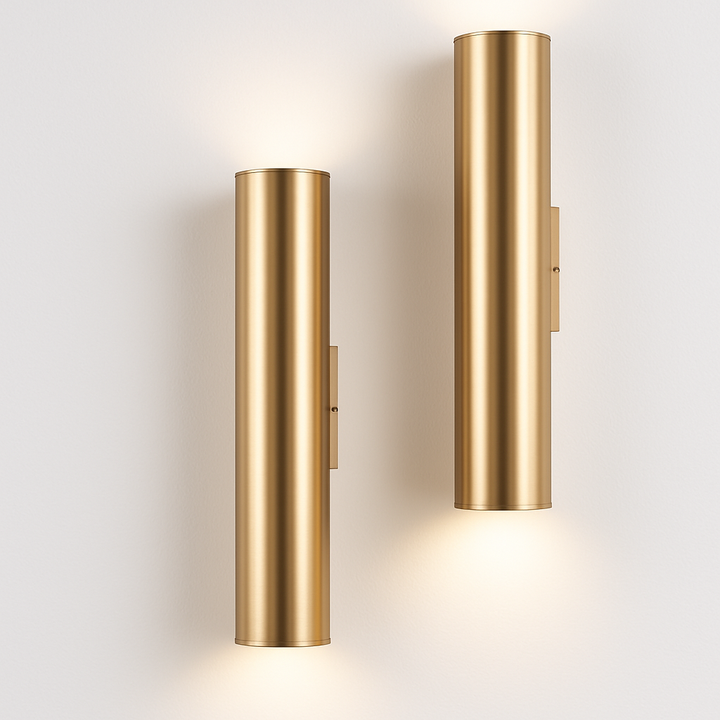 Virello | Minimalistisk cylindrisk rør væglampe