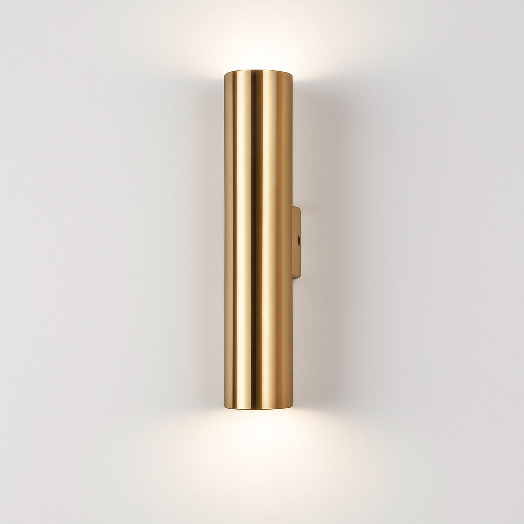 Virello | Minimalistisk cylindrisk rør væglampe