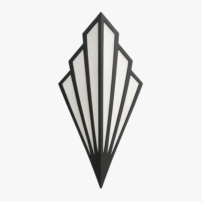Veltrium | Moderne geometrisk trekantet LED metal væglampe