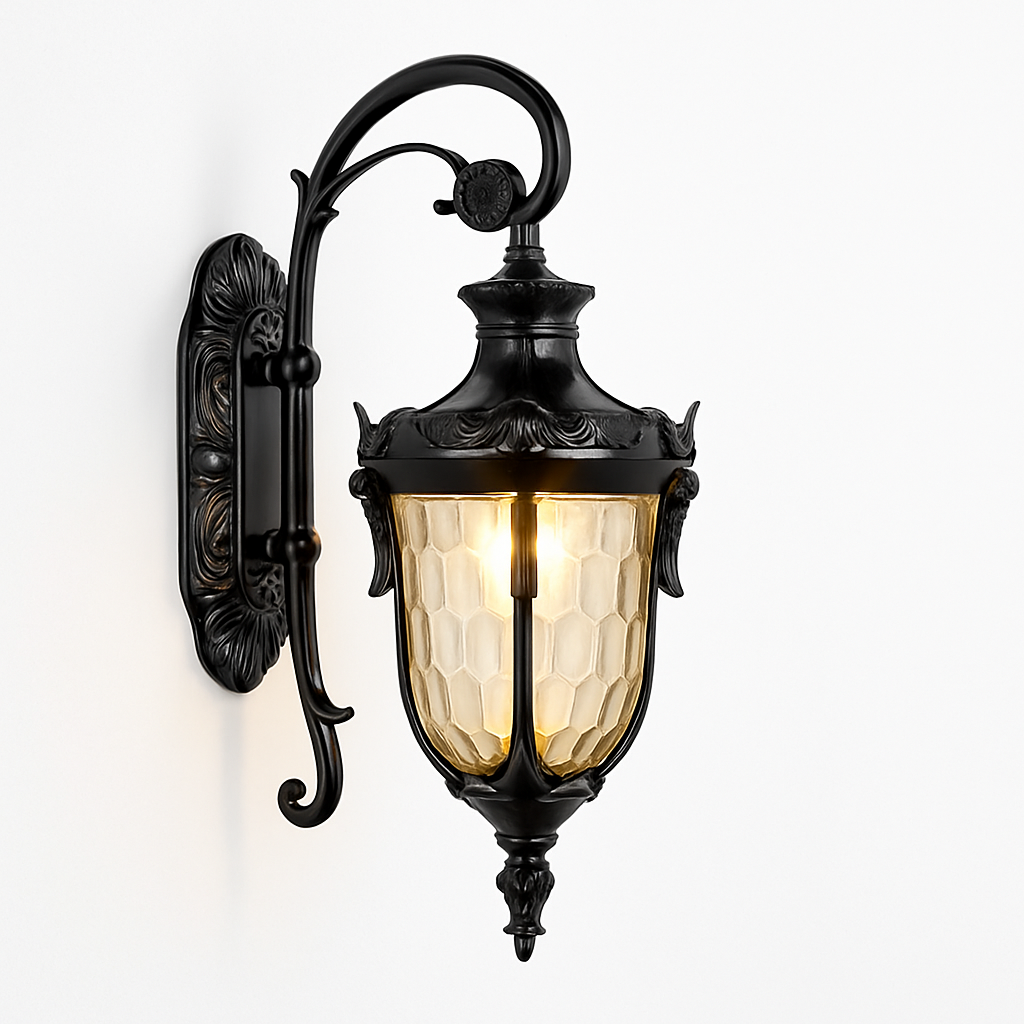 Zenthoris | Rustik industriel aluminium vejrbestandig udendørslampe