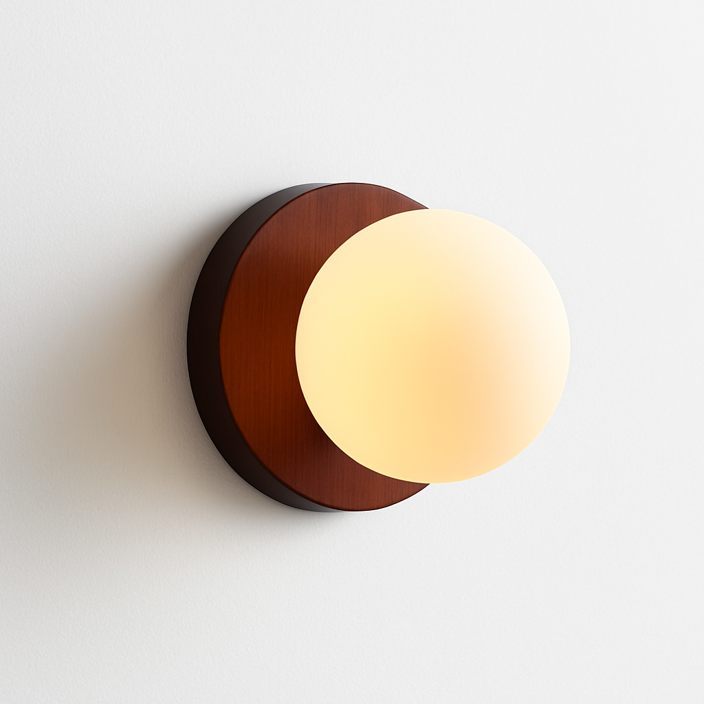 Velistra | Moderne macaron disk glas mini dekorativ væglampe