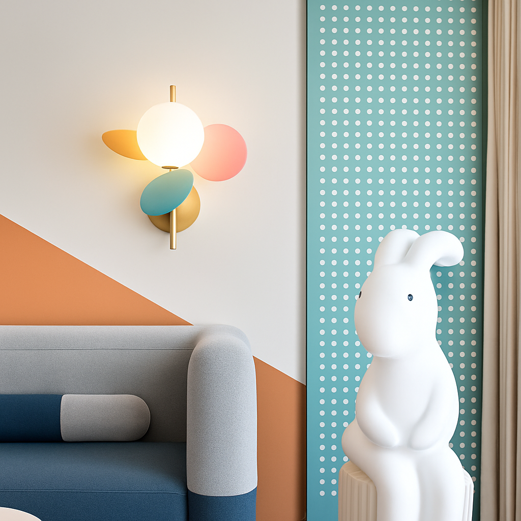 Veldorae | Moderne minimalistisk malet dekorativ væglampe