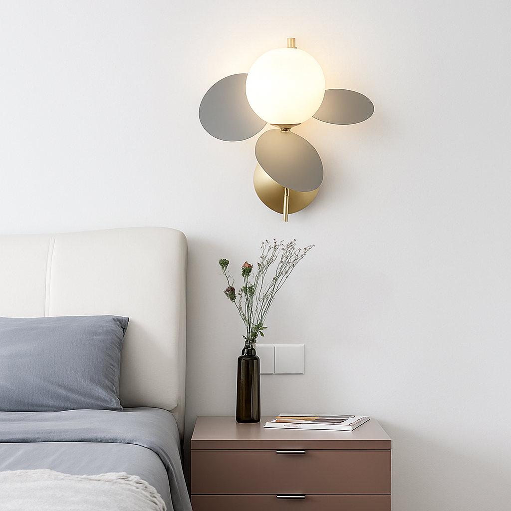 Veldorae | Moderne minimalistisk malet dekorativ væglampe