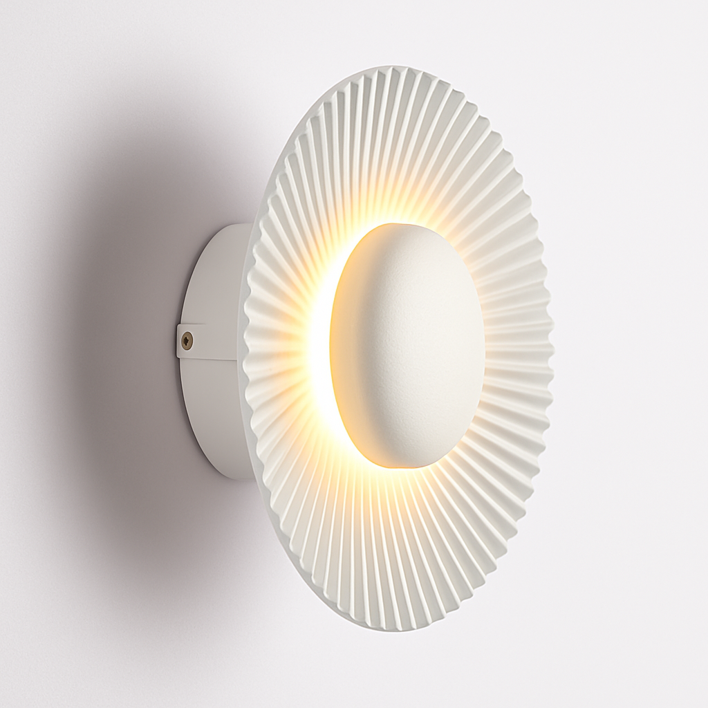 Wirello | Moderne solstråle skulptur metal væglampe lampe