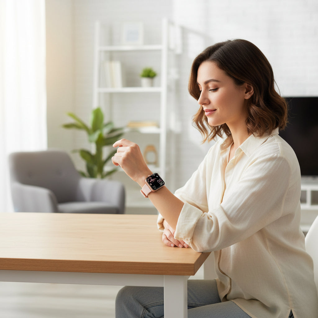 Slank sundhedsovervågning Bluetooth opkald fitness tracker smartwatch