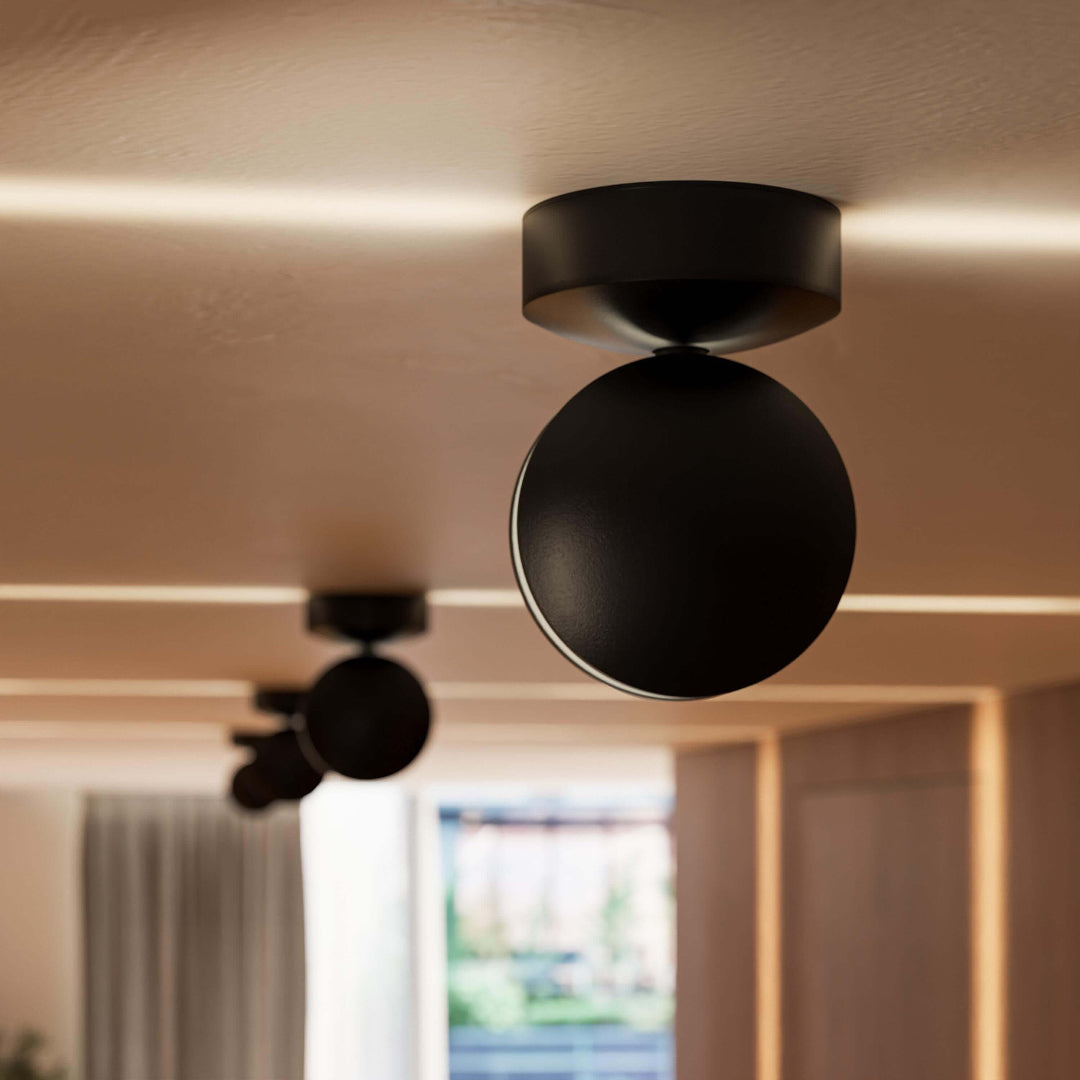 Justerbar minimalistisk mat finish loftlampearmatur indendørs spotlight