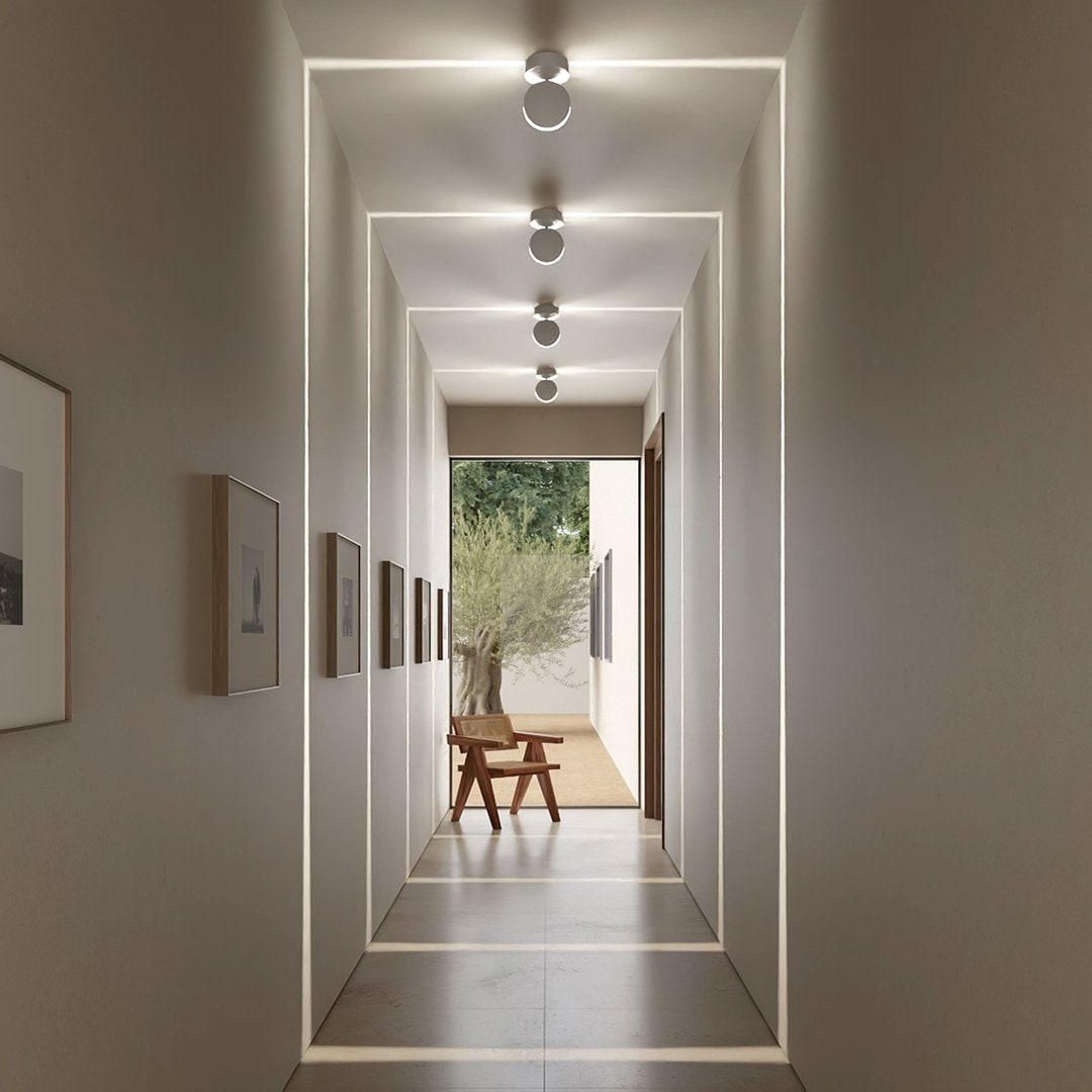 Justerbar minimalistisk mat finish loftlampearmatur indendørs spotlight