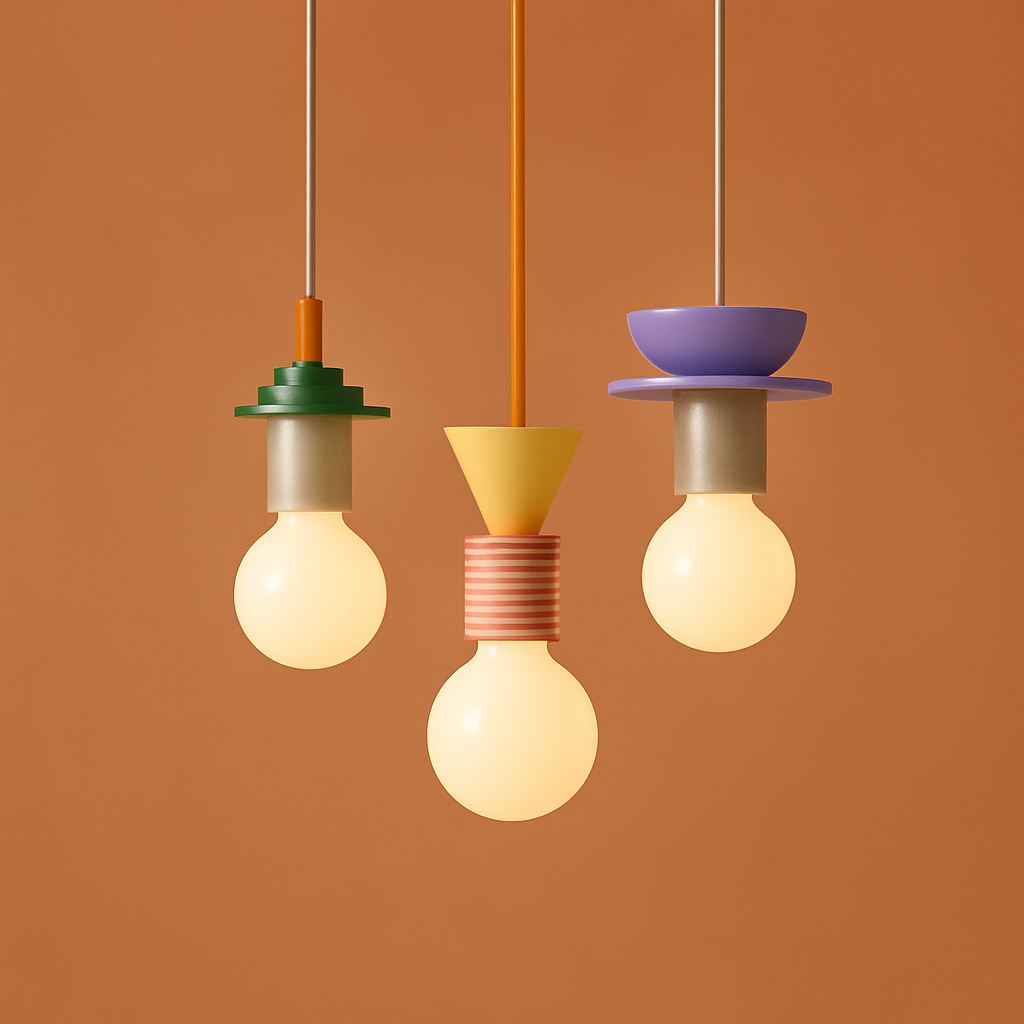 Venrione | Nordisk minimalistisk træ metal pendel loftlampe armatur