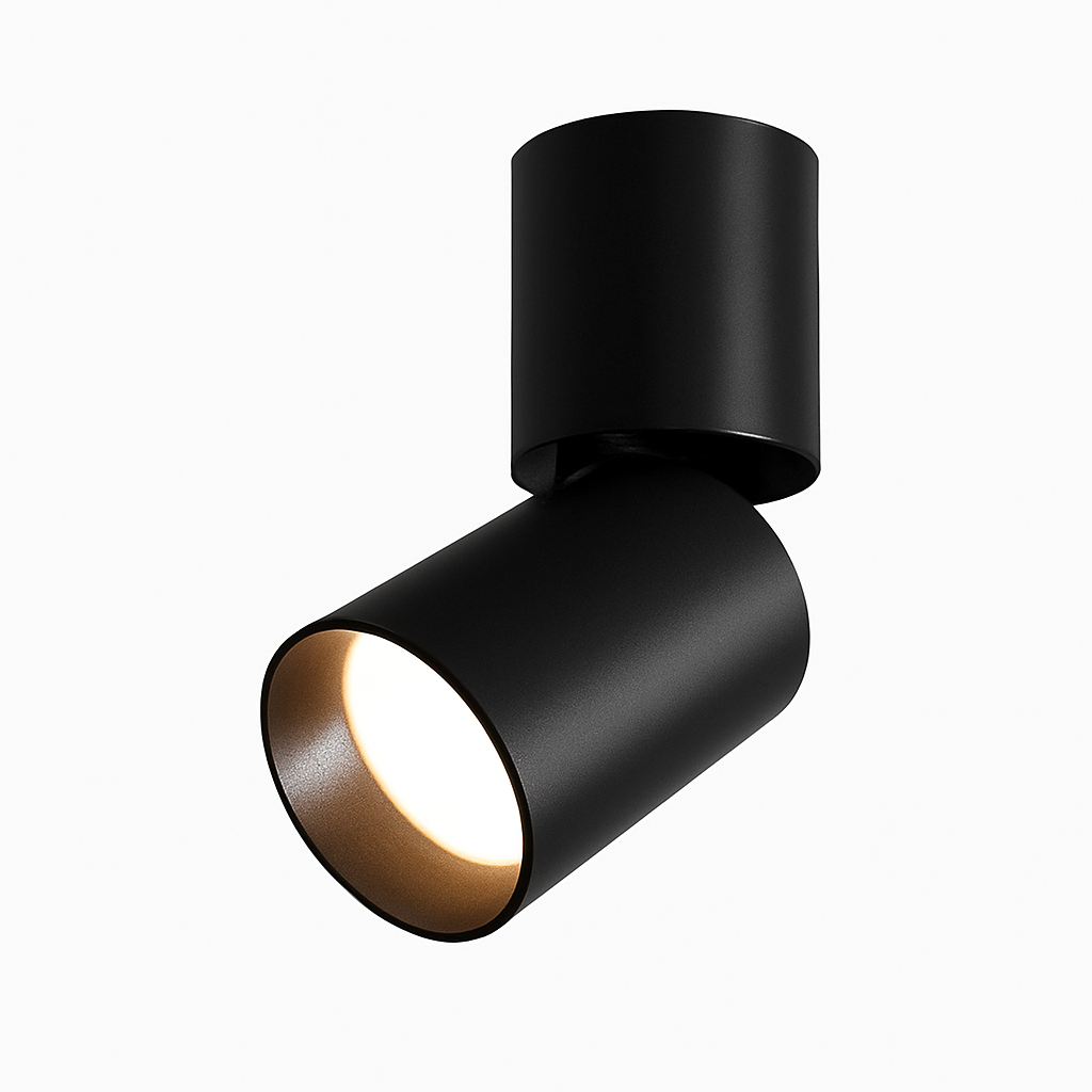 Varenty | Cylindrisk justerbar drejelig spotlight loftslampe