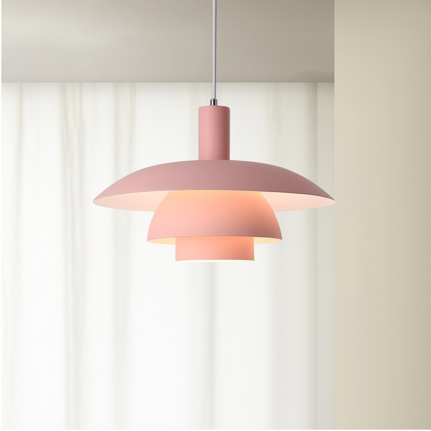 Dania | Minimalistisk dansk stil lagdelt metalpendel