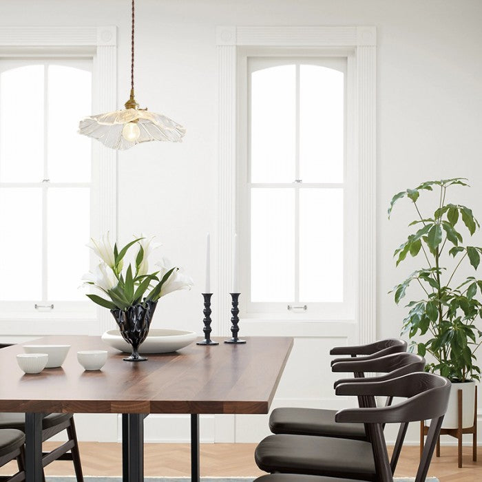 Floru | Luksuriøs blomster glas lofts- og pendellampe